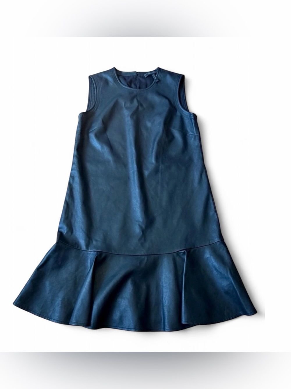 Bloomingdales BCBGMAXAZRIA Women’s Sheridan Faux Leather Sleeveless Black SizeXS - Picture 3 of 9